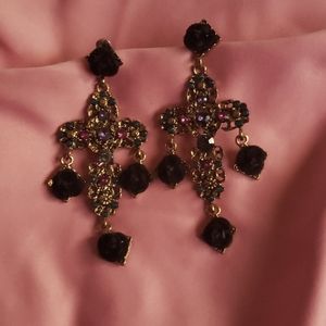 Cross earrings